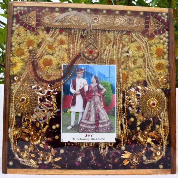 Varmala Preserved Wooden Photo Frame