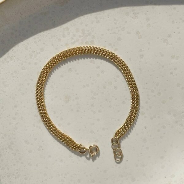 Bold Golden Bracelet