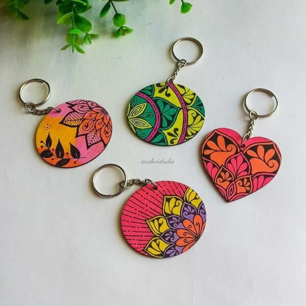 Hand Painted Keychain